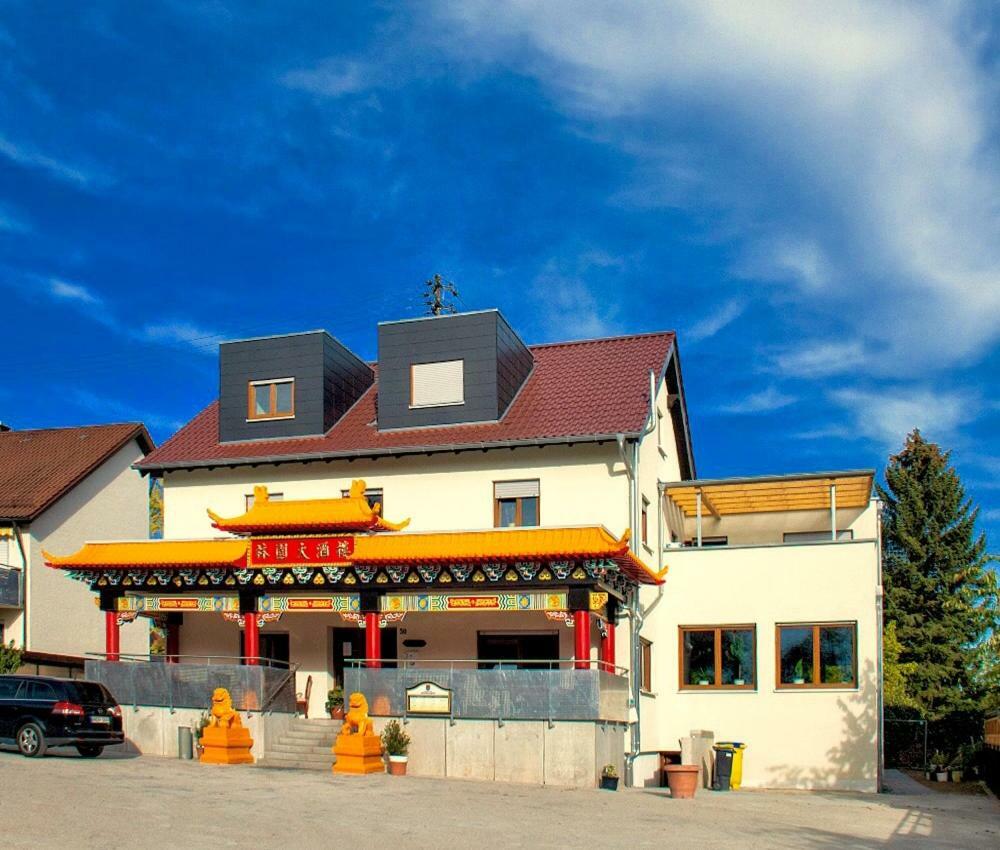Gaststaette Lin Garden Hotel Untergruppenbach Exterior foto