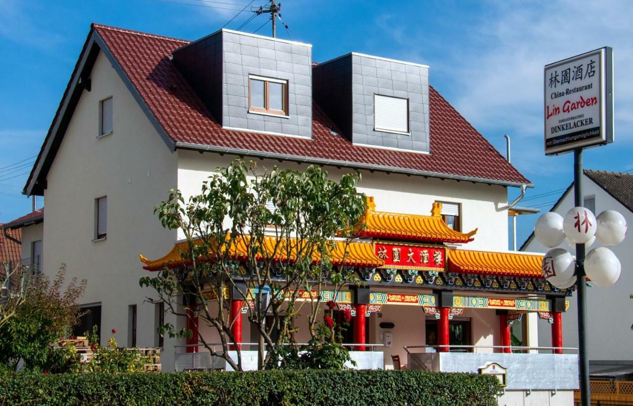 Gaststaette Lin Garden Hotel Untergruppenbach Exterior foto